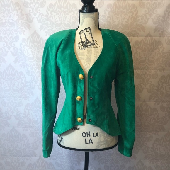 Vintage 80s Danier suede jacket - Picture 7 of 16